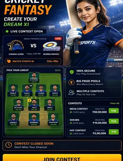WayPlayapklive (WayPlay apk live) fantasy cricket & matchday visual 3